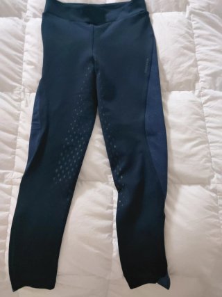 Leggings de equitación con grip talla XS fouganza