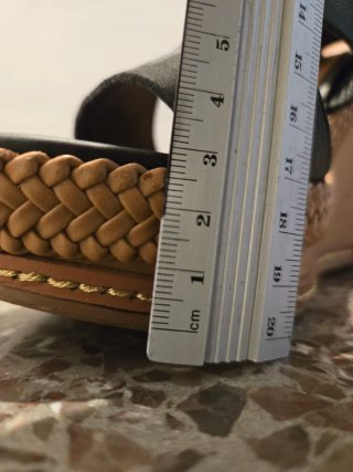 Sandalias cuña Tommy Hilfiger negras