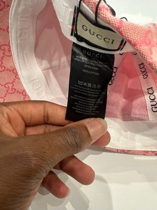 Gorra Gucci Rosa GG