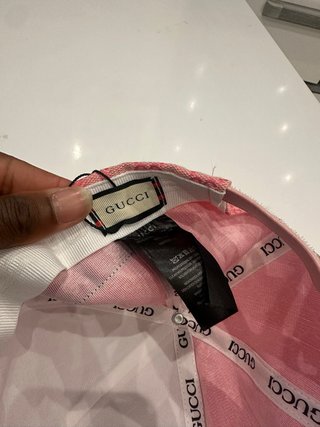Gorra Gucci Rosa GG