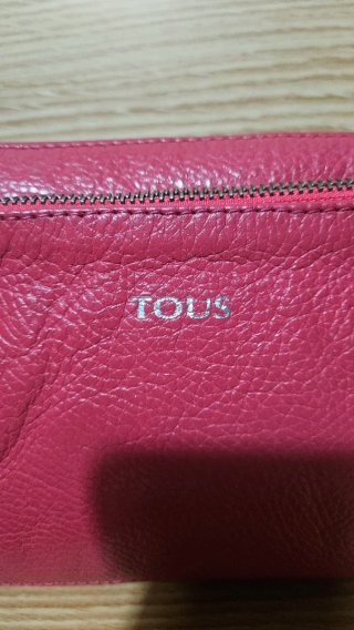Bolso bandolera Tous rosa 27x17 cm