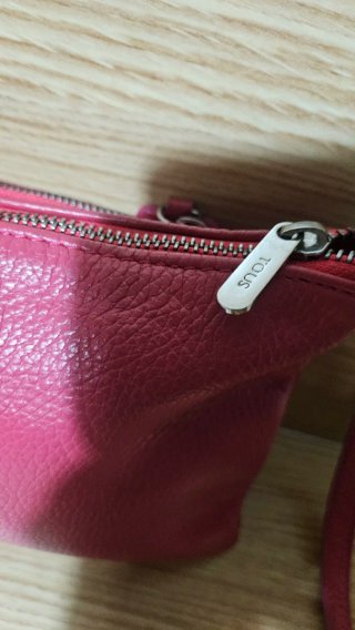 Bolso bandolera Tous rosa 27x17 cm