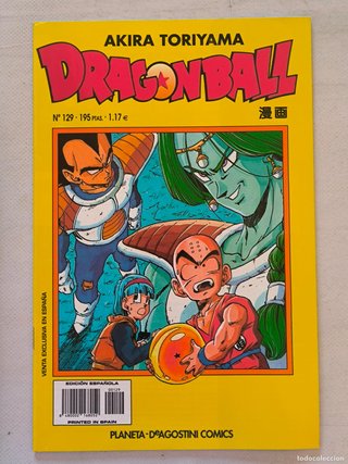 DRAGON BALL No 129 - SERIE AMARILLA