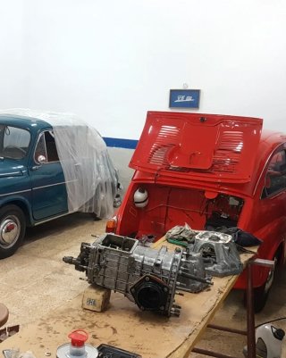 Reparación Seat 600, clásicos