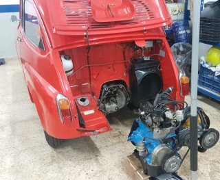 Reparación Seat 600, clásicos