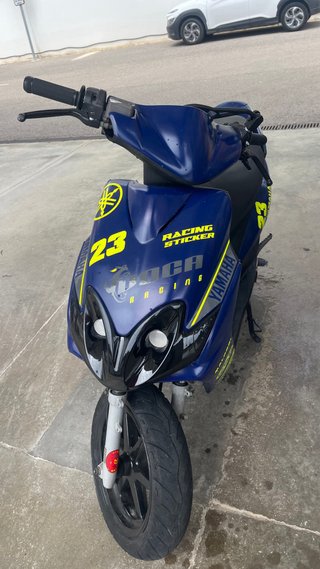 Yamaha Jog RR Azul y Amarillo