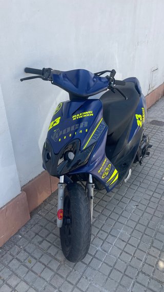Yamaha Jog RR Azul y Amarillo