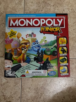 Monopoly Junior Juego de Mesa Hasbro