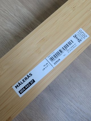 2 Baldas Maleras Ikea 75 cm