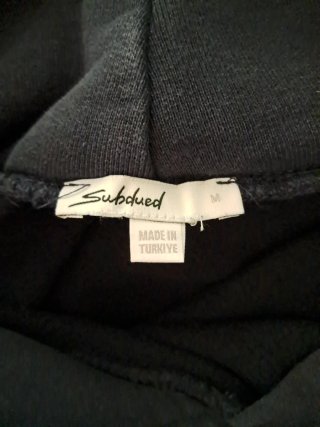 Sudadera Subdued azul talla M