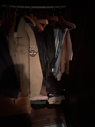 Armario Vintage Madera Tallada