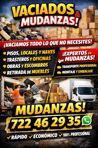 VACIADOS Y MUDANZAS