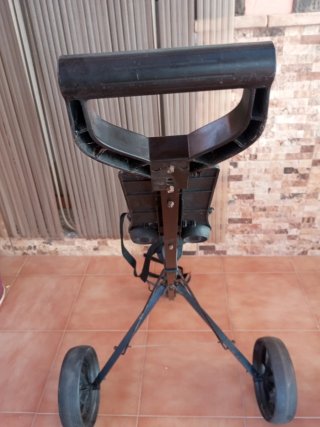 Carro de golf plegable Master para bolsa de golf
