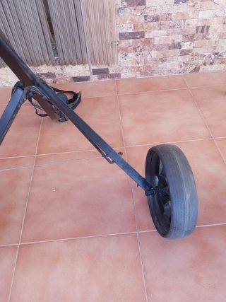 Carro de golf plegable Master para bolsa de golf