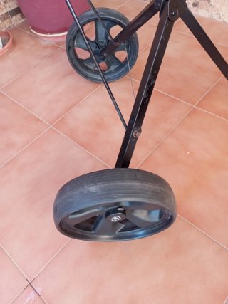 Carro de golf plegable Master para bolsa de golf