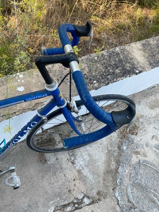 Bicicleta de carretera OLMO antigua