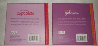 Colección de 4 libros de repostería.