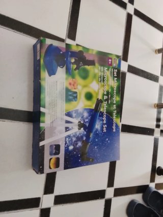 Set Microscopio y Telescopio Infantil