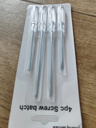 Estuche 4 Destornilladores Nuevos a estrenar