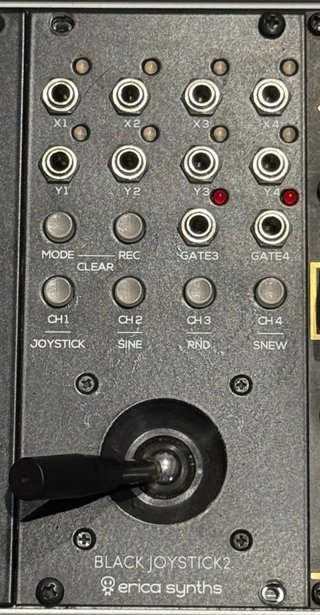 Erica Synths Black Joystick 2. Eurorack. Modular.