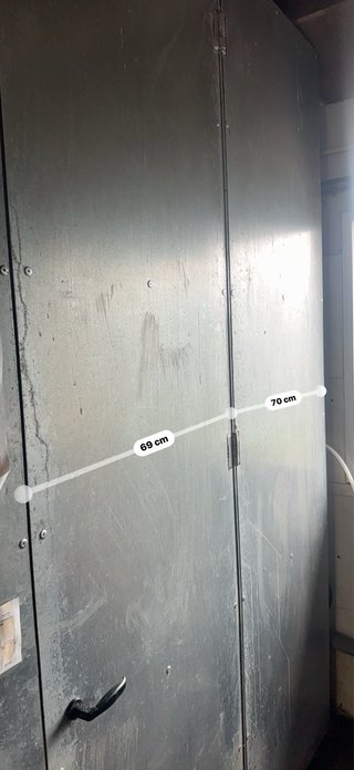 Cerramiento/Armario Chapa Galvanizada Reforzada
