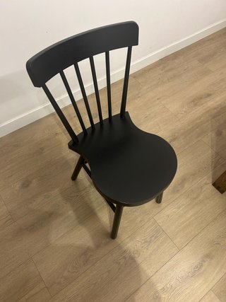 4 Sillas - IKEA - Blanco y Negro - Muy buen estado