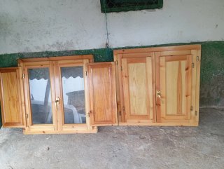 Ventanas de madera 800x800 como nuevas