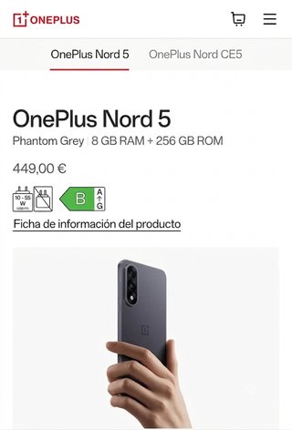 OnePlus Nord 5G PRECINTADO nuevo