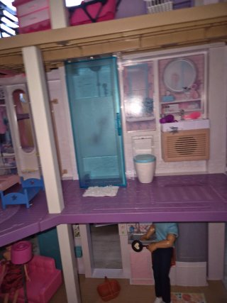 Casa Barbie con Muñecas y Accesorios