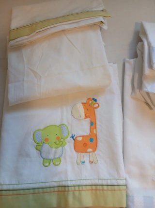 Sábanas Minicuna y Cuna con Regalo