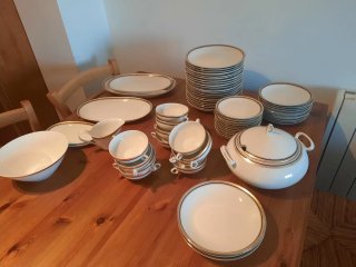 Vajilla Limoges Porcelana