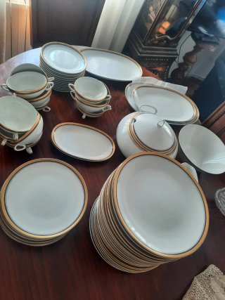 Vajilla Limoges Porcelana