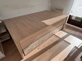 Cama nido tatami madera