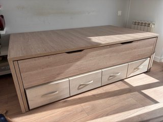 Cama nido tatami madera