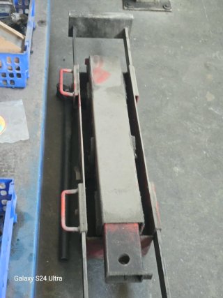 Elevador de 4 columnas para taller + gato hidráuli