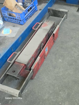 Elevador de 4 columnas para taller + gato hidráuli