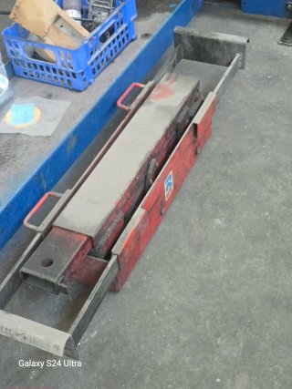 Elevador de 4 columnas para taller + gato hidráuli