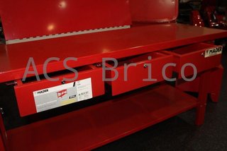 Banco Mesa Trabajo Metal 2000x640 mm - 65260 - Mader