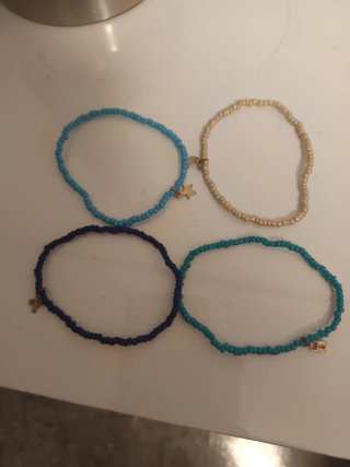 Conjunto 4 tobilleras elásticas