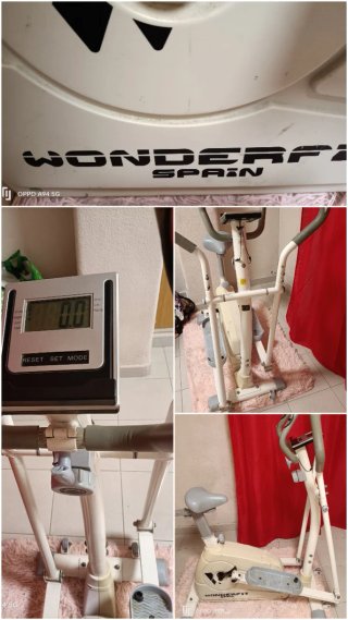 Bicicleta Elíptica Wonderfit Spain