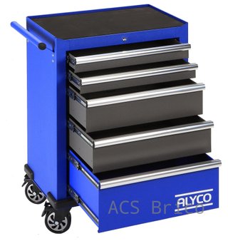 Carro Sin Herramientas 5 Cajones Alyco 129720