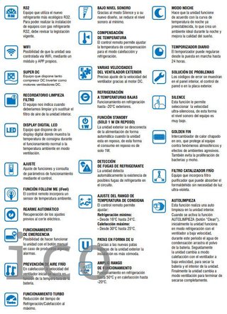 Aire Acondicionado Inverter Calefacción Wifi 2270 frigorías