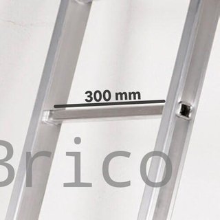 Escalera Telescópica Aluminio 6+6 Peldaños Teleflex