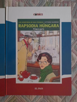 Cómic Rapsodia Hungara Completo y Comic Garfield.