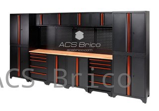 Conjunto Taller 6 Módulos S/Madera Alyco Orange 129796