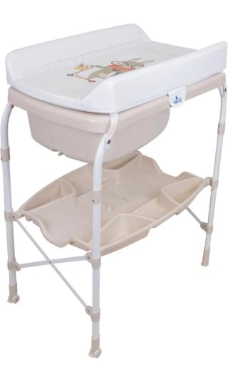 Bañera cambiador bebé