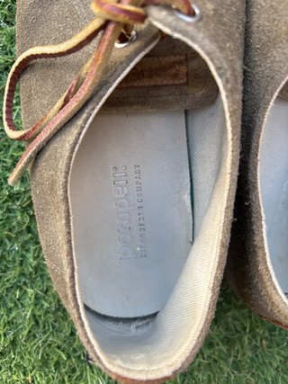 Zapatillas Pompeii ante verde