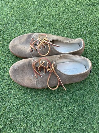 Zapatillas Pompeii ante verde