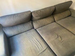 Sofá modular gris oscuro