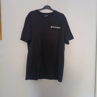 T-shirt Palm Angels uomo nera